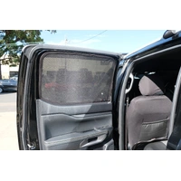 Snap Shades Rear Door Windows Shade Set - Next Gen Ford Ranger 05/2022-On & Next Gen Amarok NF 04/2023-On
