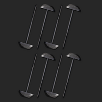 Tiegear Flat Terra Spiral Screw Pegs - 8 Pack