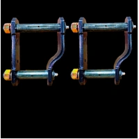 CalOffroad Greasable Shackle Pair Reversed - Suits Toyota Hilux N80 2015 On