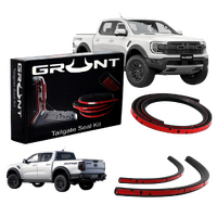 Grunt Tailgate Seal Kit - Ford Ranger Raptor Next Gen 04/2022-On with Factory Spray Liner 