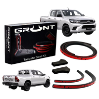 Grunt 4X4 Tailgate Seal Kit - Suits Toyota Hilux SR (Twin Handle) 2015-2019
