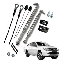 Stainless Steel Tailgate Strut assist System - Mitsubishi Triton MQ 