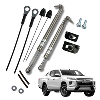 Grunt 4x4 Stainless Steel Tailgate Strut Assist System - Mitsubishi Triton MR