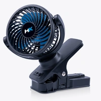 Hardkorr Portable Fan with Clamp Mount