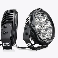 Hardkorr Lifestyle 8.5" LED Driving Lights - Pair With Harness