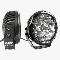 Hardkorr Lifestyle 7" LED Driving Lights - Pair With Harness
