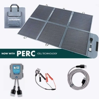 Hardkorr 200W Portable Solar Blanket with 15A Smart Solar Regulator