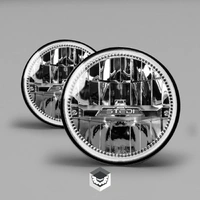 Homage 5.75 Inch Chrome 5700K LED Headlight Kit