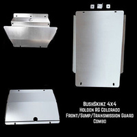 BushSkinz Elite Lightweight Front, Sump & Transmission Guards - Holden Colorado RG (2012-2016) Pre-Facelift