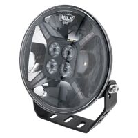 HULK 4x4 9" Round LED Driving Light w/ Front Position Lamp (Black Fascia)