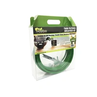 Ironman 4x4 Universal Twin Manifold Filtered Breather Kit