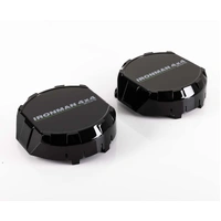 Ironman 4x4 5-inch Driving Light Lens Covers (Black, Pair)