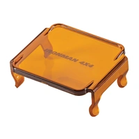 Ironman 4x4 Light Cover for Bright LED Cube Light (Amber)