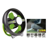 Ironman 4x4 Rechargeable Tent Fan with LED Light