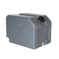 Ironman 4x4 40L Double Jerry Can Water Tank with Recessed Barbed Outlet