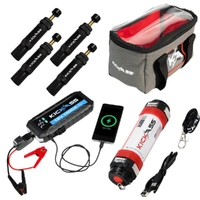 KickAss Ultimate Glove Box Kit - Jump Starter, Torch, Storage & Tyre Deflators