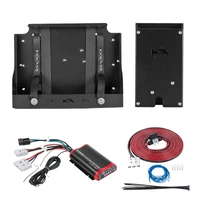 KickAss 120Ah Slimline Battery Tray + Accessory Panel + 25A DCDC Charger + Wiring Kit Bundle