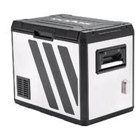 KickAss Portable 12V Fridge/Freezer - Single Zone Stainless Steel, 70L