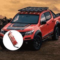 Kap Industries Fire Extinguisher Bracket - Holden Colorado RG, Colorado 7 & Trailblazer 