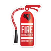 Kap Industries Fire Extinguisher Location Sticker