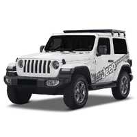 Front Runner Jeep Wrangler JL 2 Door (2018-Current) Slimline II 1/2 Roof Rack Kit