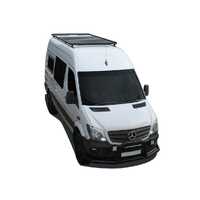Front Runner Mercedes-Benz Sprinter 144in/170in / L2/L3 / MWB/LWB Wheelbase w/OEM Tracks (2006-Current) Slimline II Roof Rack Kit / Tall