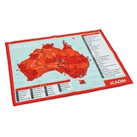 KAON Microfibre Cloth 4x4 Touring Map of Australia