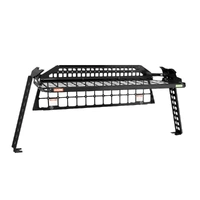 Kaon Light Cargo Barrier & Standalone Rear Roof Shelf - Suits Toyota Landcruiser 300 Series