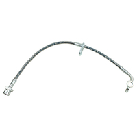 Brake Line Braided 2 Inch (50mm) Front Suitable For LandCruiser 100 Series (Each) - L1IFSBRBRL2F