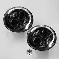 LedMoto Carbon 7 Inch LED Headlight (Pair)