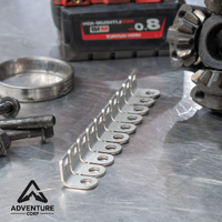 Adventure Corp 10x M8 Bolt on Zip Tie Mount