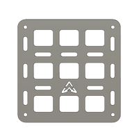Adventure Corp 200mmx200mm Universal Molle Storage Panel