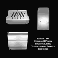 BushSkinz Elite Intercooler, Sump & Transmission Guards - Mitsubishi Triton ML-MN Diesel Models (07/2006-03/2015)