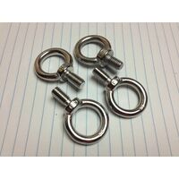 4 x M8 Eye Bolt 316 Stainless Steel Shade Sail Boat Yacht Roof Rack 8mm Marine