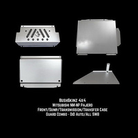 BushSkinz Intercooler, Sump, Transmission & Transfer Guards - 3.2L Automatic Mitsubishi Pajero NM, NP, NS, NT, NW, NX 05/2000-2022