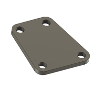 Adventure Corp Nissan Patrol GQ / GU Transmission Cross Member Spacer (Pair)