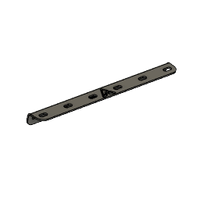 Adventure Corp Number Plate Mount Light Accessory Bracket