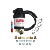  Fuel Manager Pre-Filter Kit, No Bracket - Toyota Landcruiser 76,78,79 Series 4.5L V8 Diesel 2007-On