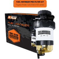 Direction Plus Fuel Manager Post-Filter Kit - Suits Toyota Prado 120/150 Series 3.0L 2003-2015