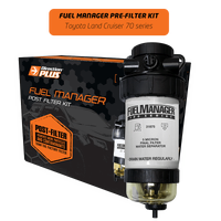 Direction Plus Fuel Manager Post-Filter Kit - Suits Toyota Landcruiser 76/78/79 Series 2012-2017