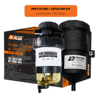 Direction Plus Fuel Manager Post-Filter + Catch Can Kit - Suits Toyota Landcruiser 200 Series 2007-2022