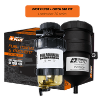 Direction Plus Fuel Manager Post-Filter + Catch Can Kit - Suits Toyota Landcruiser 76/78/79 Series 2018-ON
