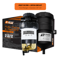 Direction Plus Fuel Manager Post-Filter + Provent Dual Kit - Suits Ford Ranger/Everest & Mazda BT-50 2011-2022