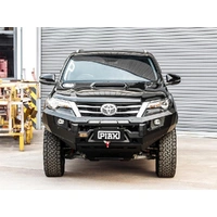 Piak Elite No Loop Bar With Recovery Points & Bash Plate - Toyota Fortuner 8/2015 to 5/2018