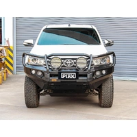 Piak Elite Loop Bar with Black Protection Plate - Toyota Hilux 7/2015 to 5/2018
