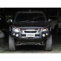 Piak Premium Loop Bar with Black Protection Plate - Isuzu D-Max 6/2012 to 10/2016