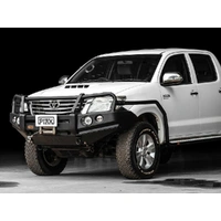 Piak Premium Loop Bar with Black Protection Plate - Toyota Hilux 9/2011 to 6/2015