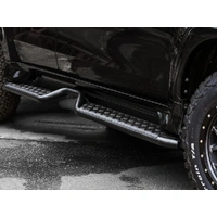 Piak Side Step (Can use for rails, Black) - Mitsubishi Pajero Sport 10/2016 on