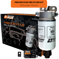Direction Plus Preline-Plus Pre-Filter Kit - Suits Volkswagen Amarok TDI550 V6 Turbo Diesel 2017-04/2023