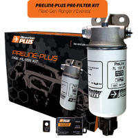 Direction Plus Preline-Plus Pre-Filter Kit - Suits Ford Ranger/Everest & Volkswagen Amarok Next Gen V6 & 4Cyl 